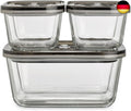 Vacuboxx Eco-Set - 3 Vakuumbehälter Aus Borosilikatgla