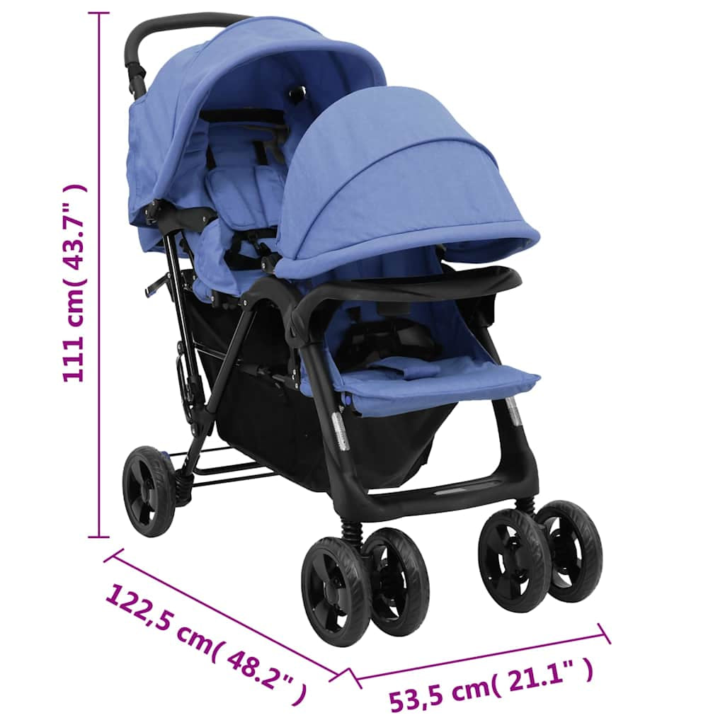 Kinderwagen für 2 Kinder