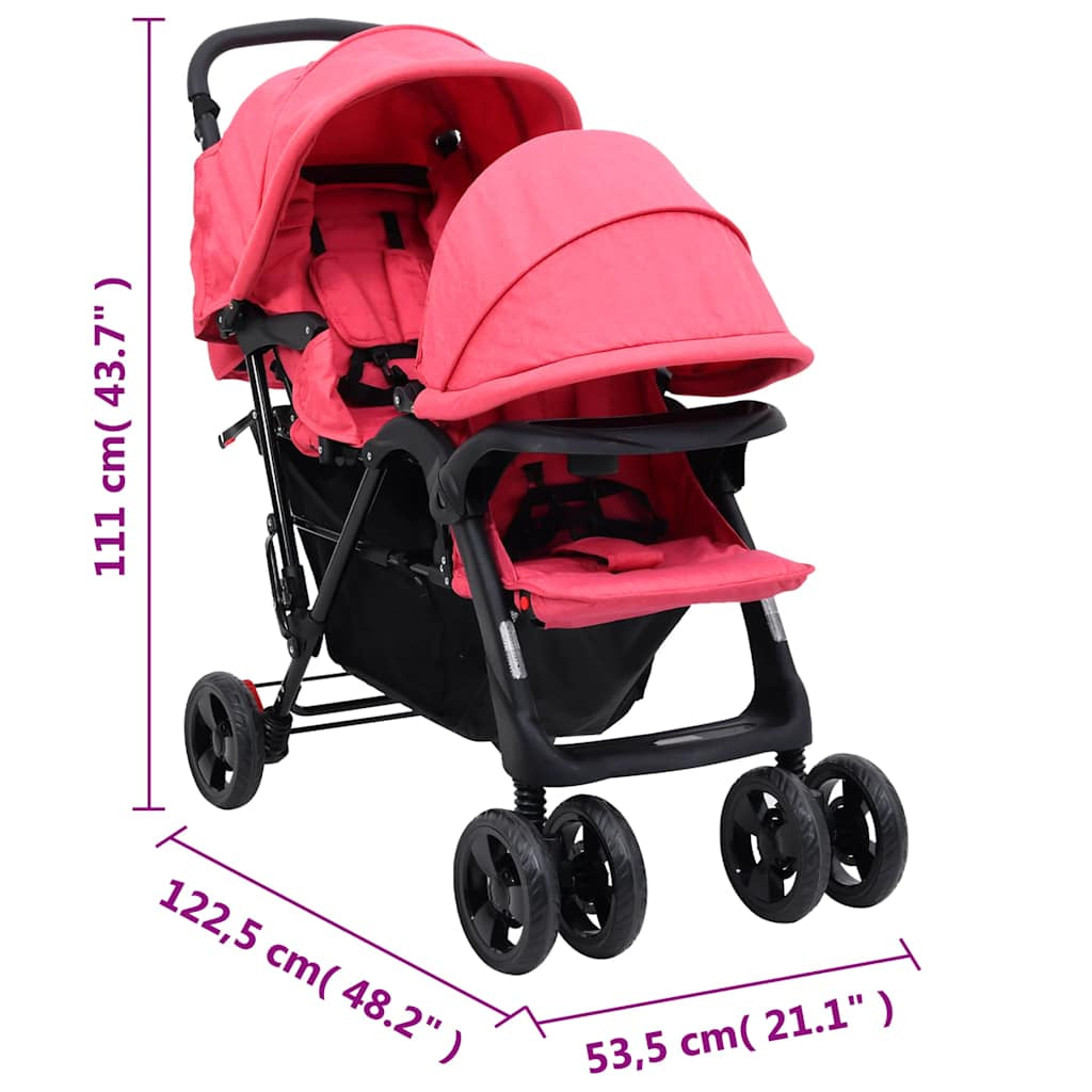 Kinderwagen für 2 Kinder