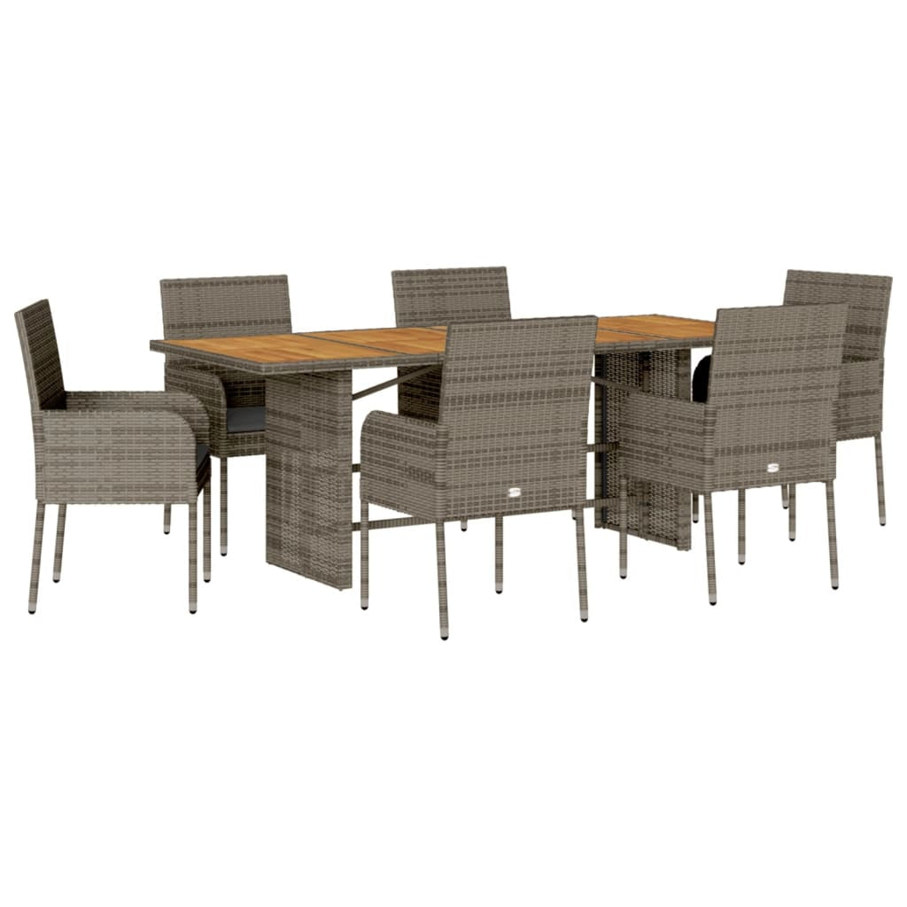 Gartenmöbel Set Essgruppe Sitzgruppe Gartengarnitur Gartenset Poly Rattan VidaXL