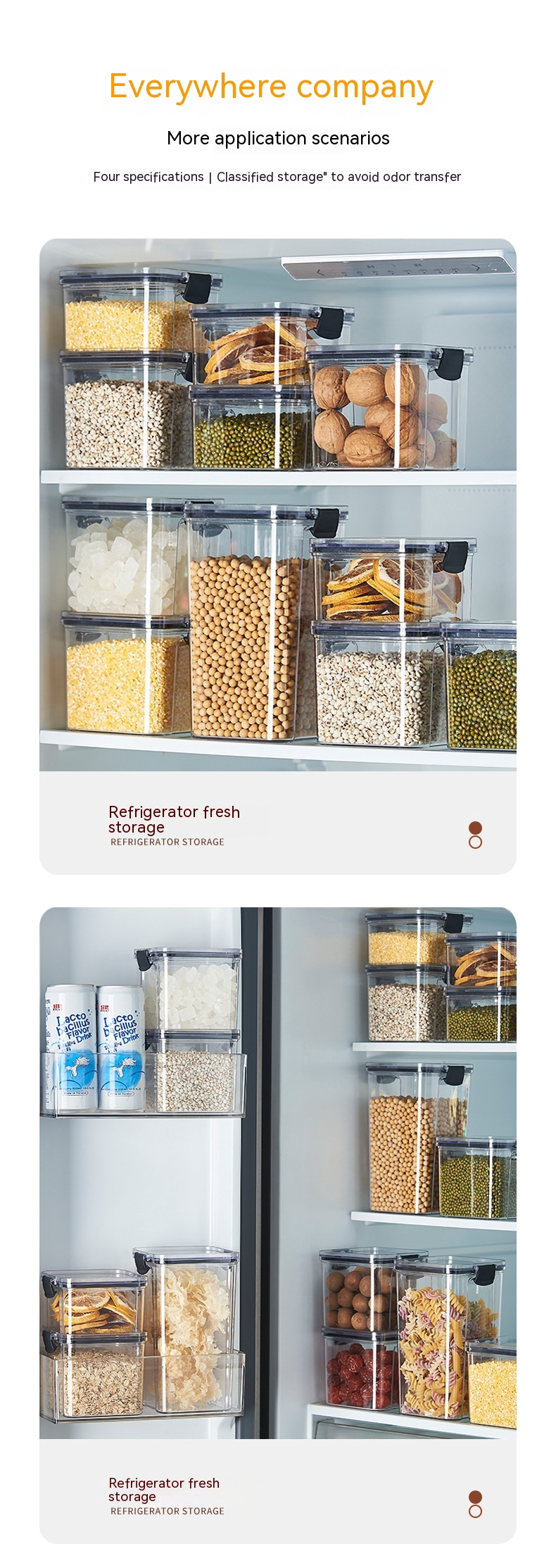 (US-DE Shipping) Food Grade Storage Containers