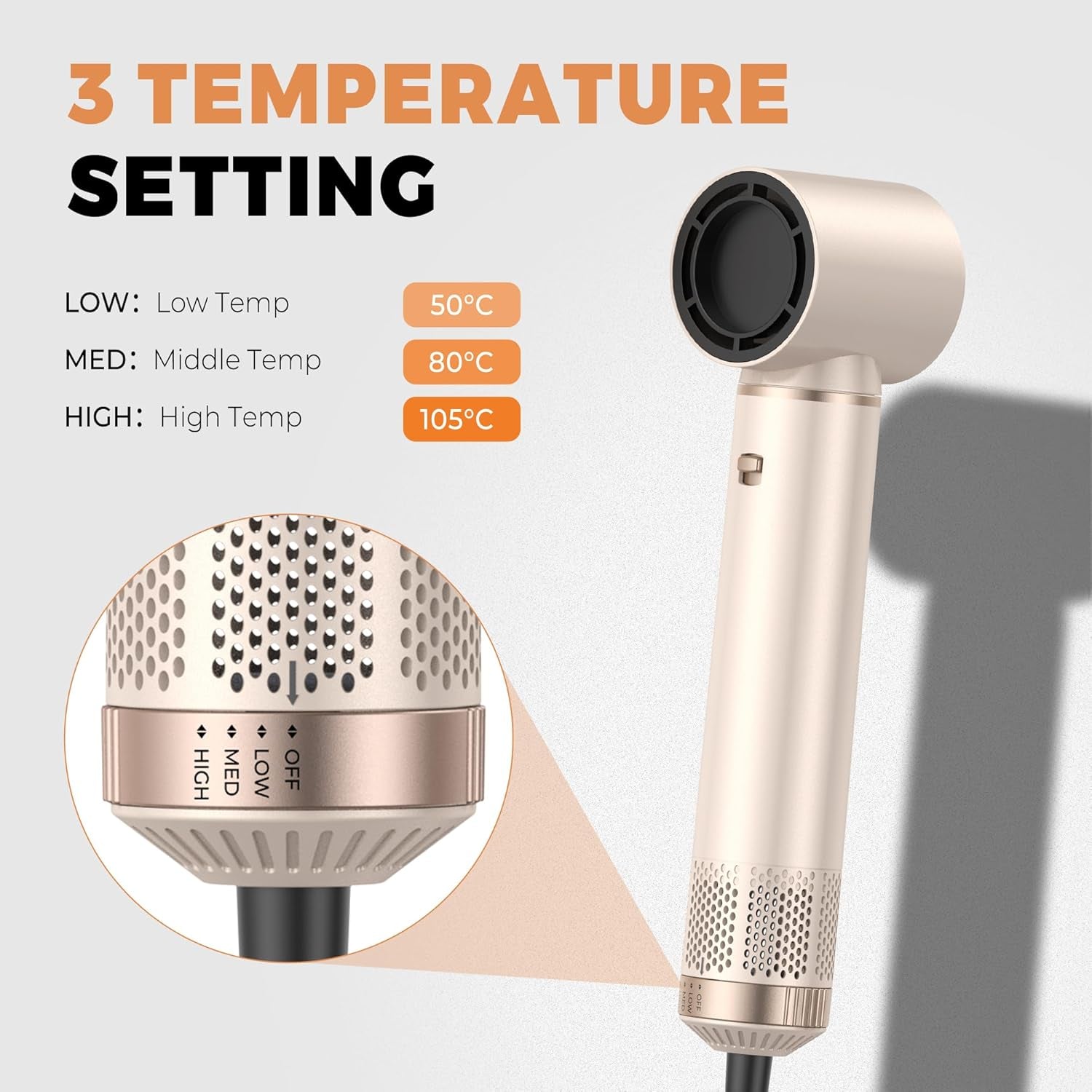 OKWRAP Hair Styler Set Haarstyler Hairstyler 5 in 1 Airstyler Air Curlers Föhn 5 in 1 Mit Rundbürstenföhn Hairdryer Brushes for Styling Föhn Lockenstab Luft Für Glätten, Trocknen, Volumen, Locken