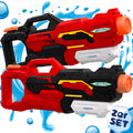 KESSER® Wasserpistole 2Er Set Wasserpistolen Spritzpistolen Reichweite 10-11M