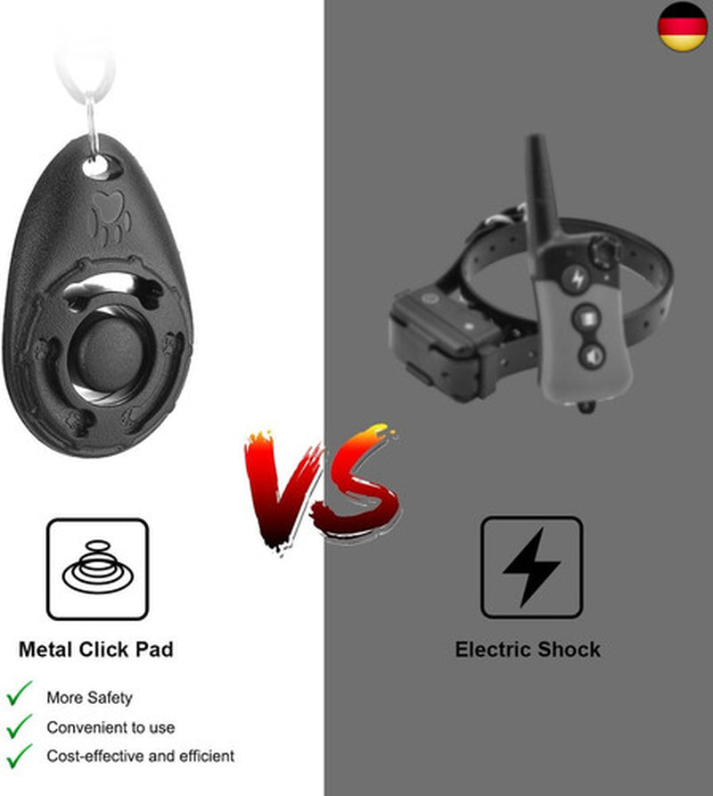 Hunde Clicker, 4 Stück Trainings-Clicker