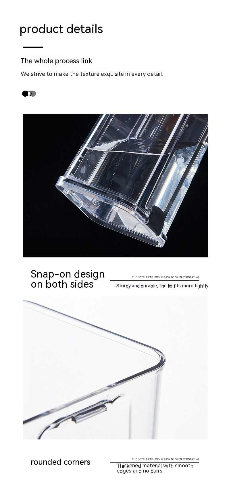 (US-DE Shipping) Food Grade Storage Containers