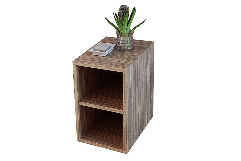 Badschrank Brixen Mittelschrank Zebraoptik Badmöbel Bad Möbel Ablage