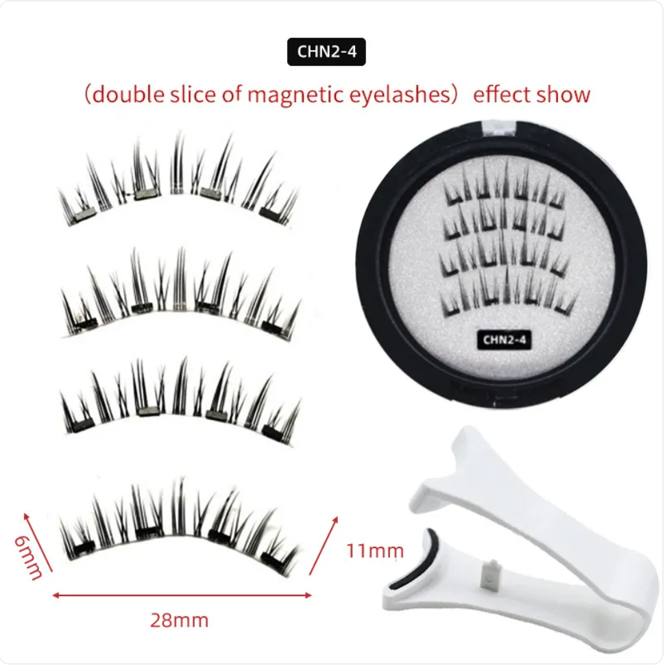 (US-DE Shipping) Reusable Magnetic Natural False Eyelashes