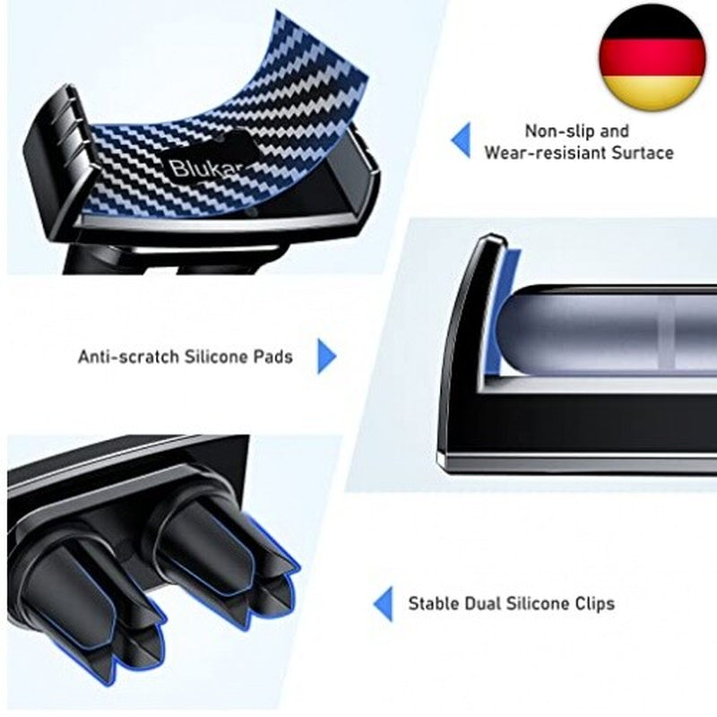 Handyhalterung Auto, Vent Halterung, Universal 360° Drehbare KFZ Lüftung 