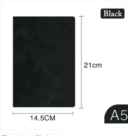 (US-DE Shipping) Customizable PU Notepad Set – Simple & Elegant