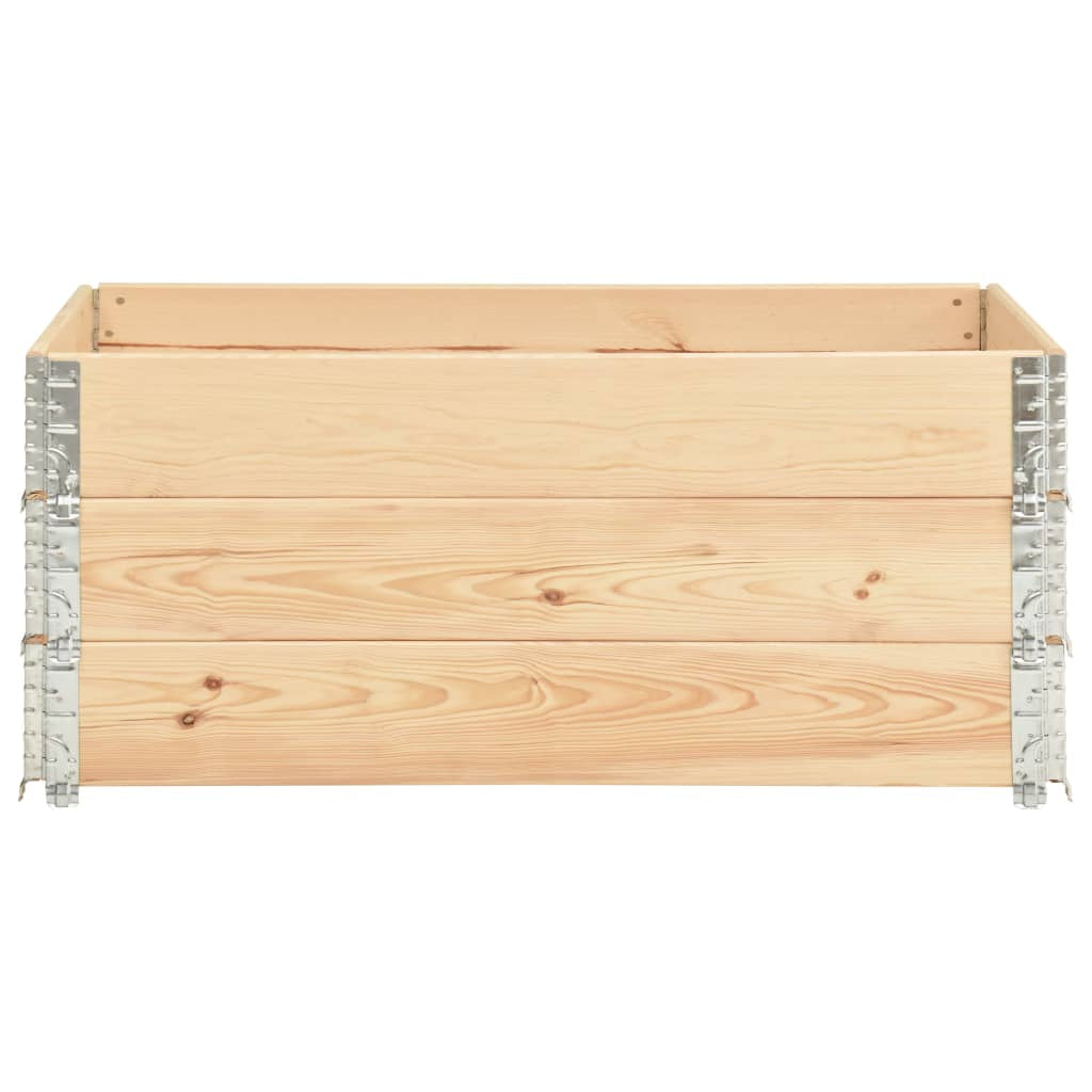 Kiefer Massiv Hochbeet Paletten Pflanzkasten Pflanzbeet Mehrere Auswahl VidaXL