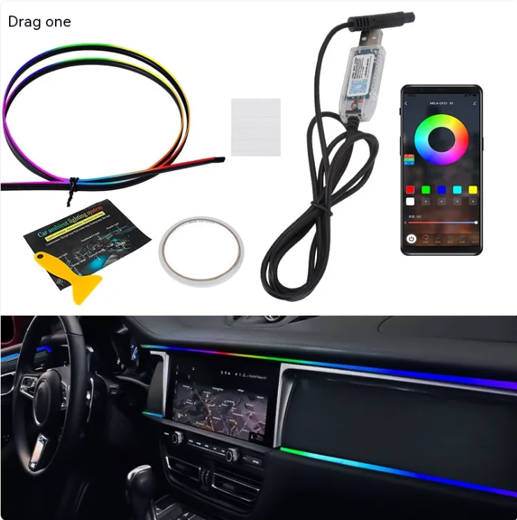 (US-DE Shipping) Car LED Ambient Light Bar