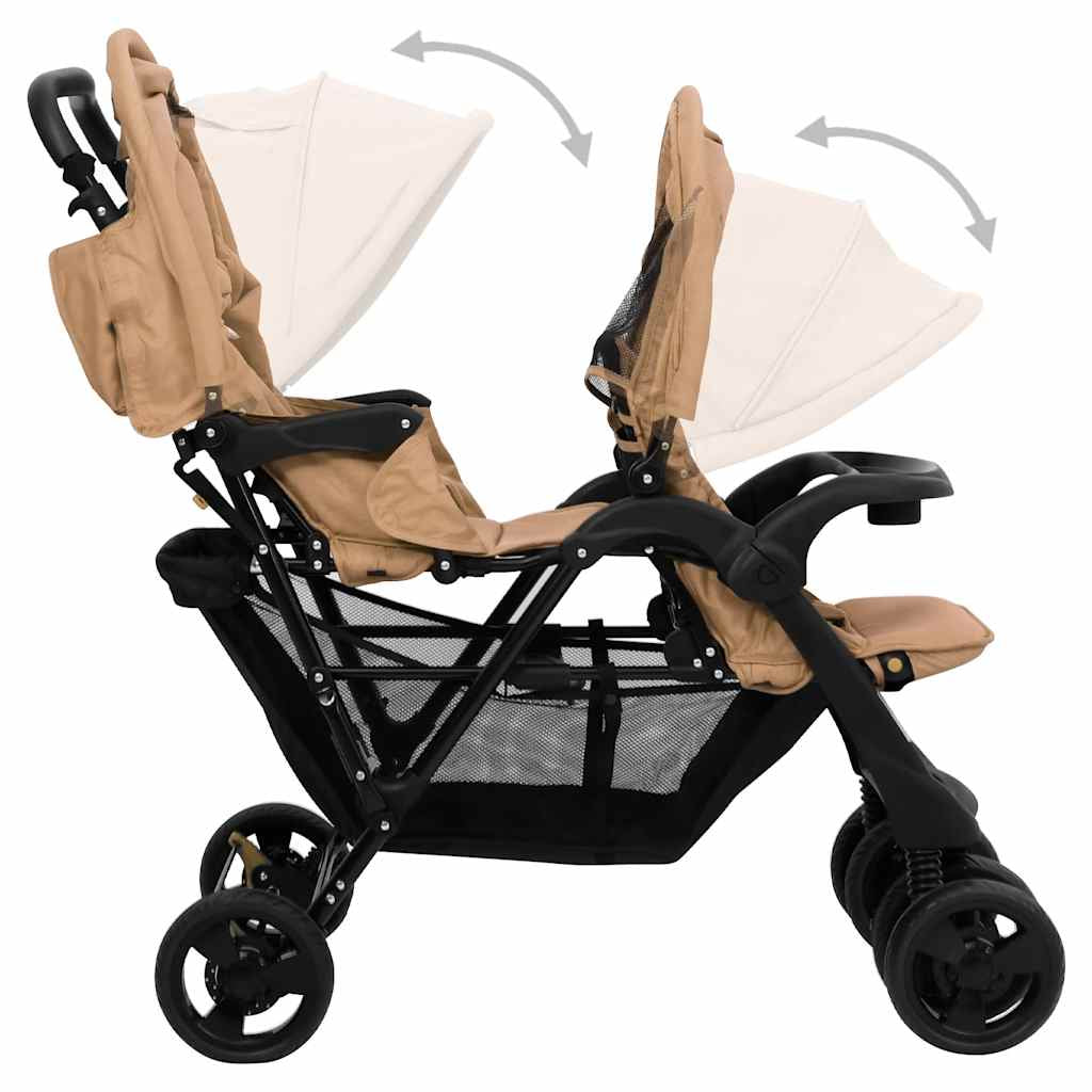 Kinderwagen für 2 Kinder