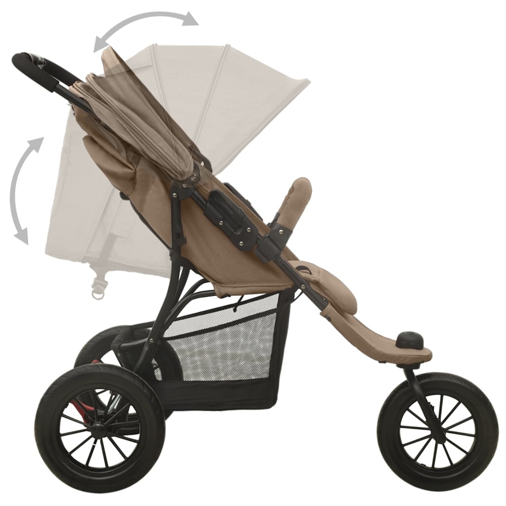 Kinderwagen Stahl Kinderbuggy Reisebuggy Sportwagen Mehrere Auswahl Vidaxl