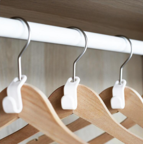 (US-DE Shipping) Space-Saving Stackable Clothes Hanger – Perfect for Home Organization