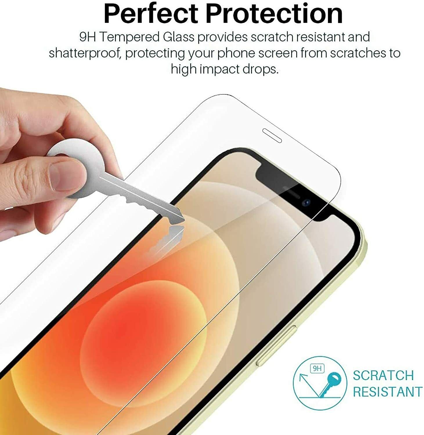 3X Schutzglas Für Iphone 17 16E 16 15 14 13 12 11 XS Pro Max 8 plus SE Glasfolie