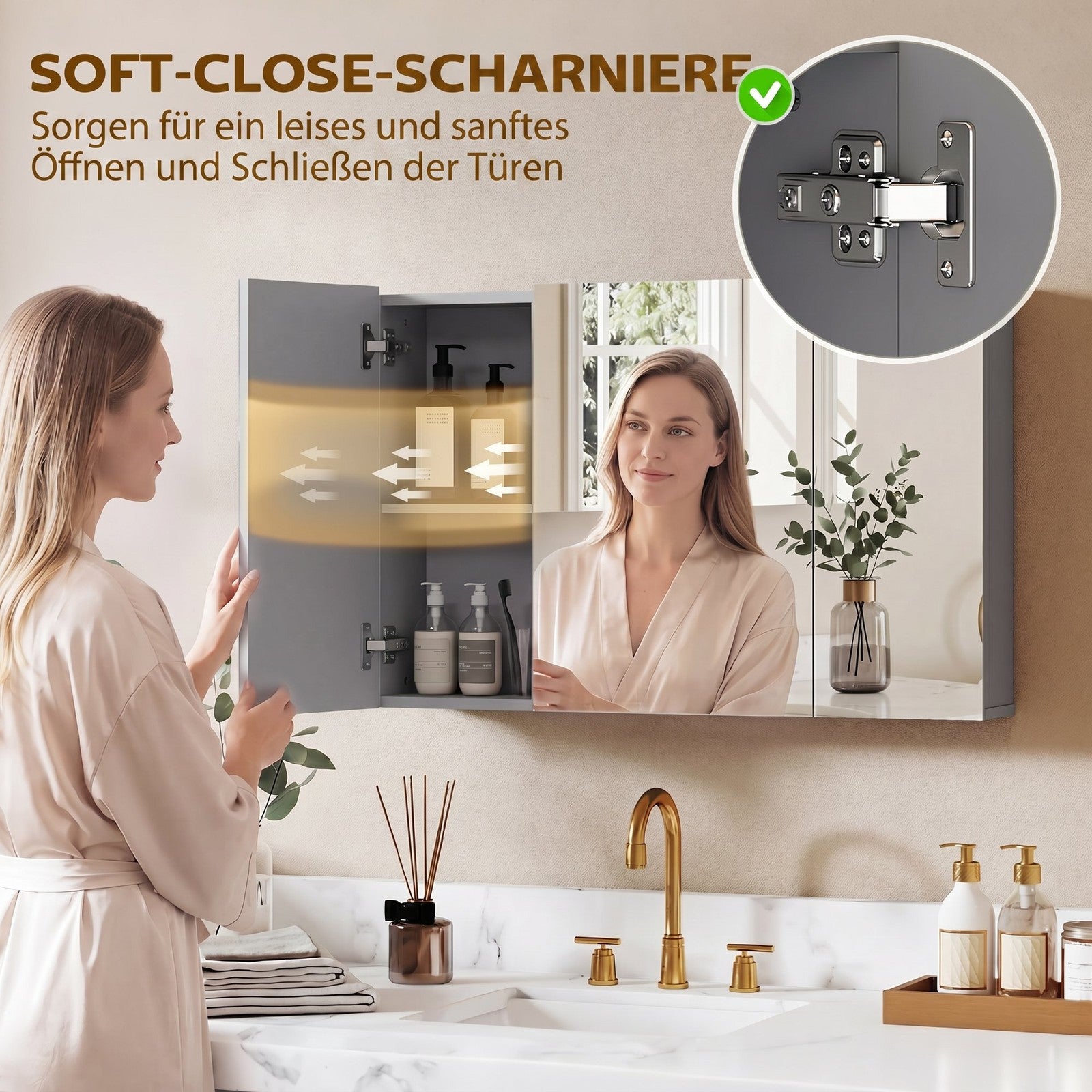 Spiegelschrank Bad Badezimmerschr