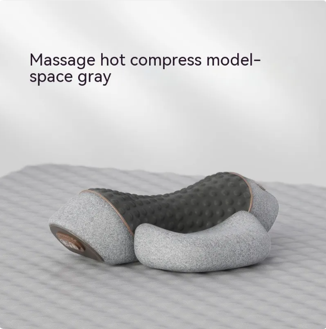 (US-DE Shipping) Heated Cervical Support Pillow for Neck and Spine Relief