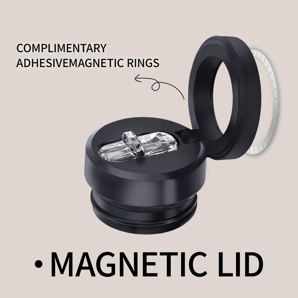 (US-DE Shipping) Stainless Steel Water Bottle With Lid Magnetic