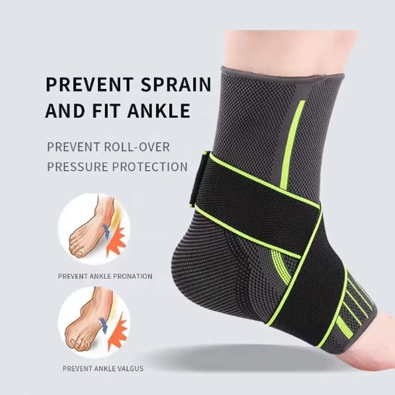 Knöchelbandage Fußgelenk Fußbandage Flexibel Sprunggelenk Fußstütze Bandage