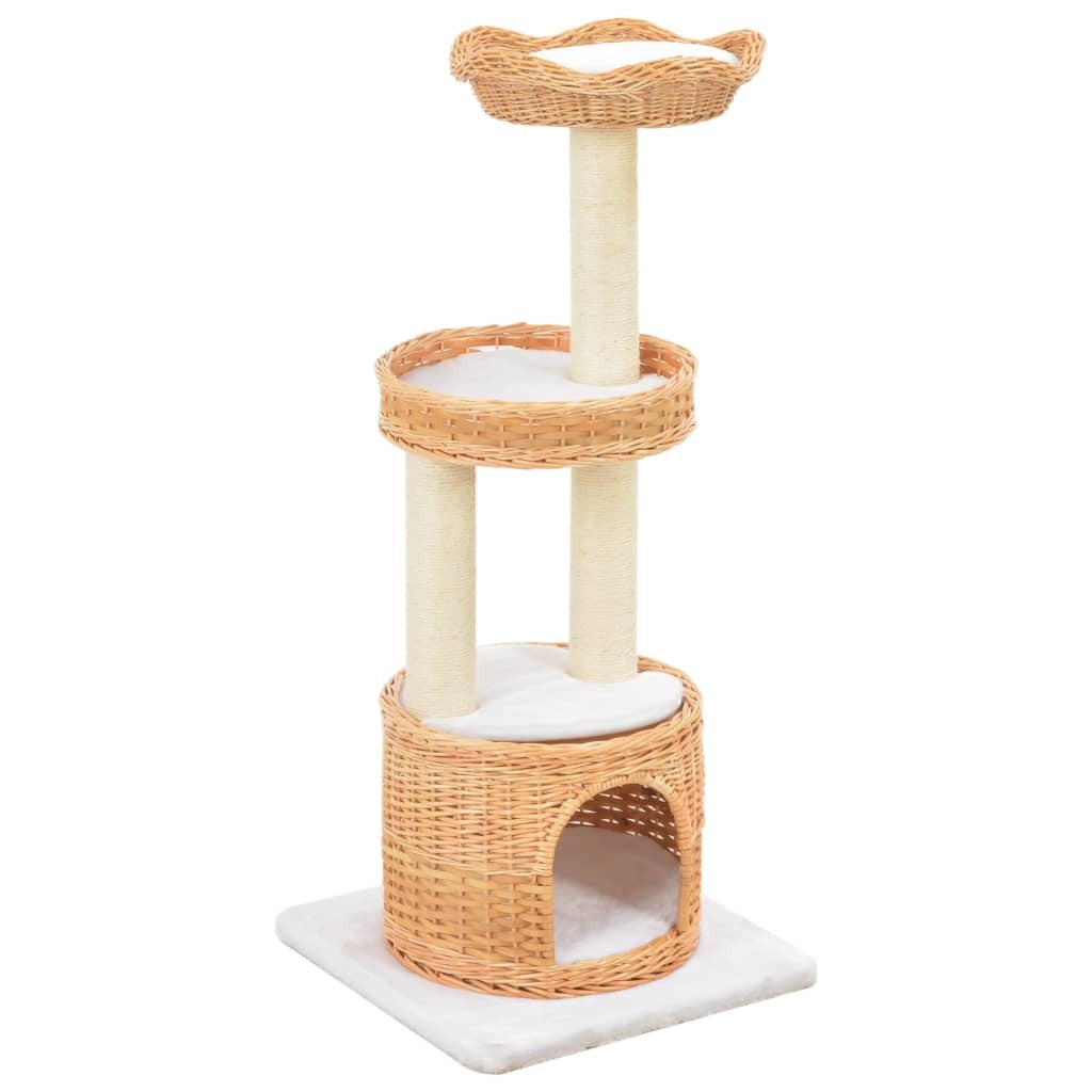 Weidenholz Kratzbaum Sisal 94 Cm Katzenbaum Katzenkratzbaum