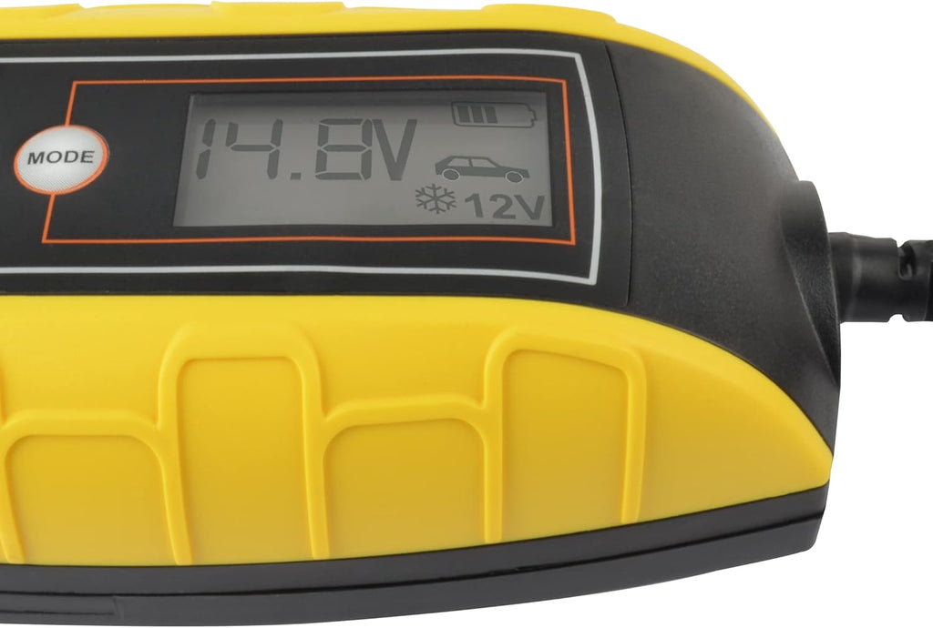 ADAC Batterie-Ladegerät, 6 Und 12 Volt, Mit Komfort-Klemme | M12716