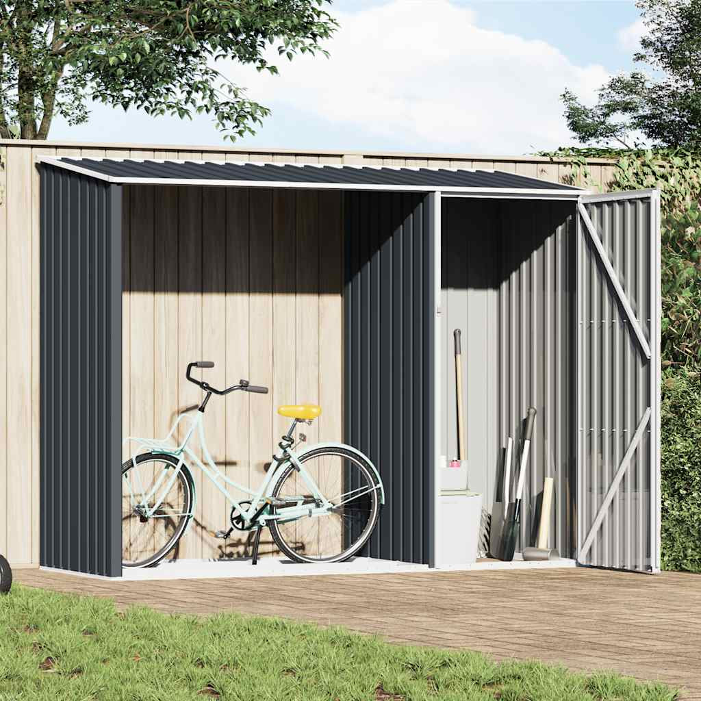 Garten Brennholzlager Kaminholz Holzlager Unterstand Verzinkter Stahl VidaXL