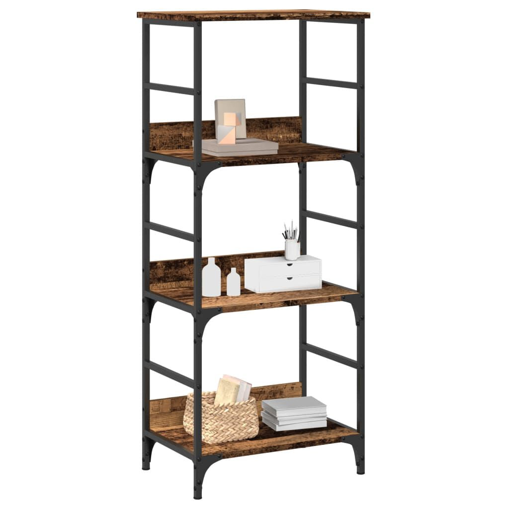 Bücherregal Altholz-Optik 50X33X117,5 Cm Holzwerkstoff