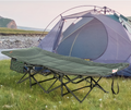Feldbett Campingbett Mit Tasche, Becherhalter, Campingliege Für Schwimmbad