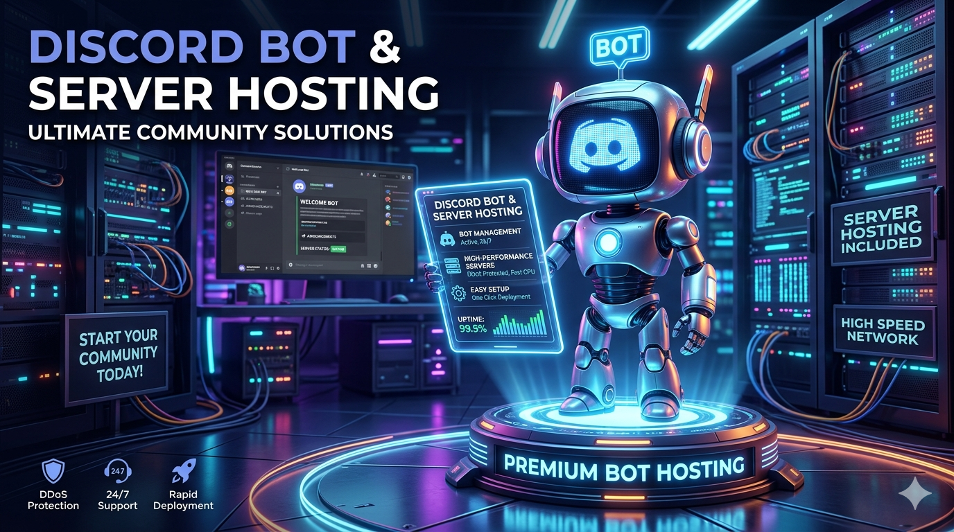 Discord Bot inklusive Hosting