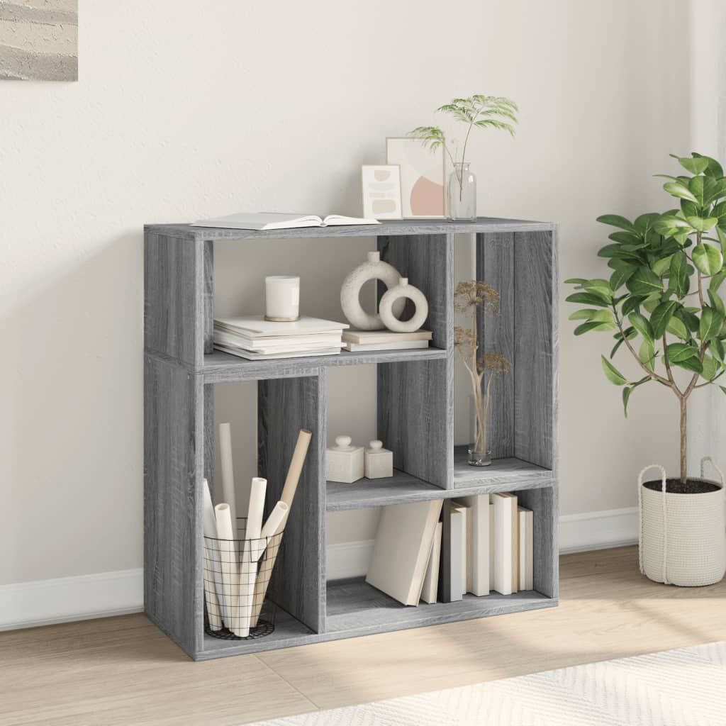 Tv-Schränke 2 Stk. Grau Sonoma 75X30X50 Cm Holzwerkstoff