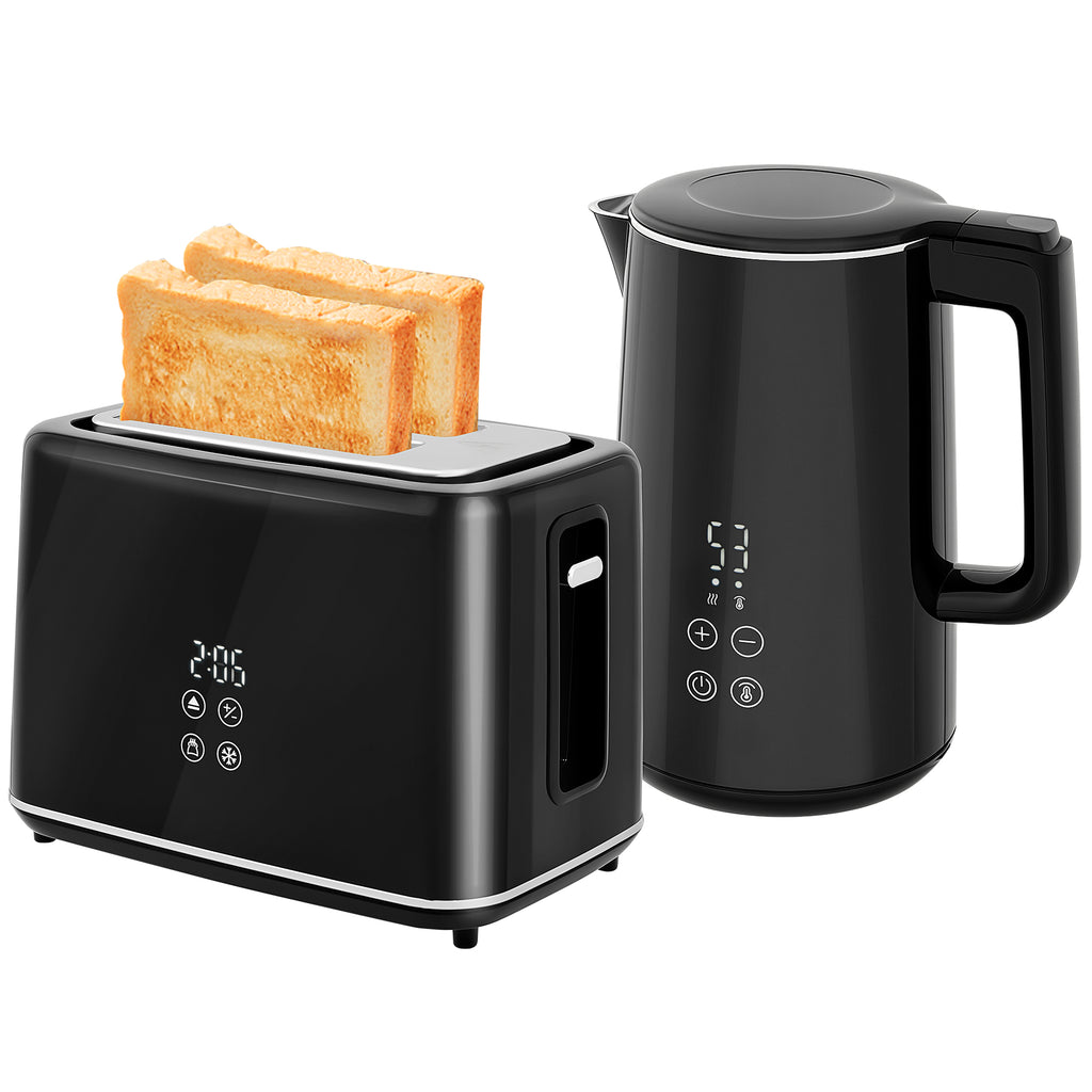 Küchenset Mit Wasserkocher Und Toaster, 7 Bräunungsstufe