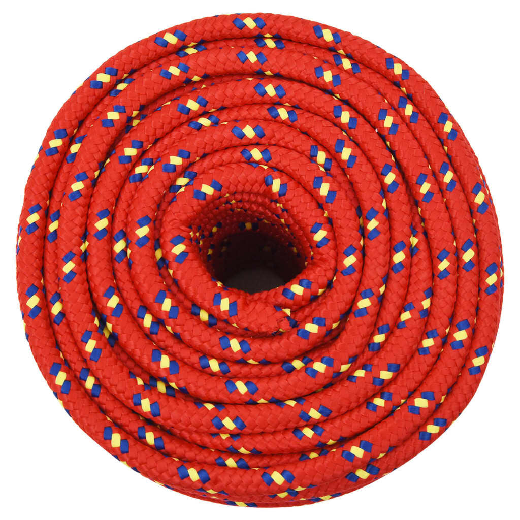 Bootsseil Rot 12 Mm 100 M Polypropylen