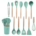 Silicone Kitchenware Cooking Utensils Set Non-Stick Cookware Kitchen Cooking Tool Set