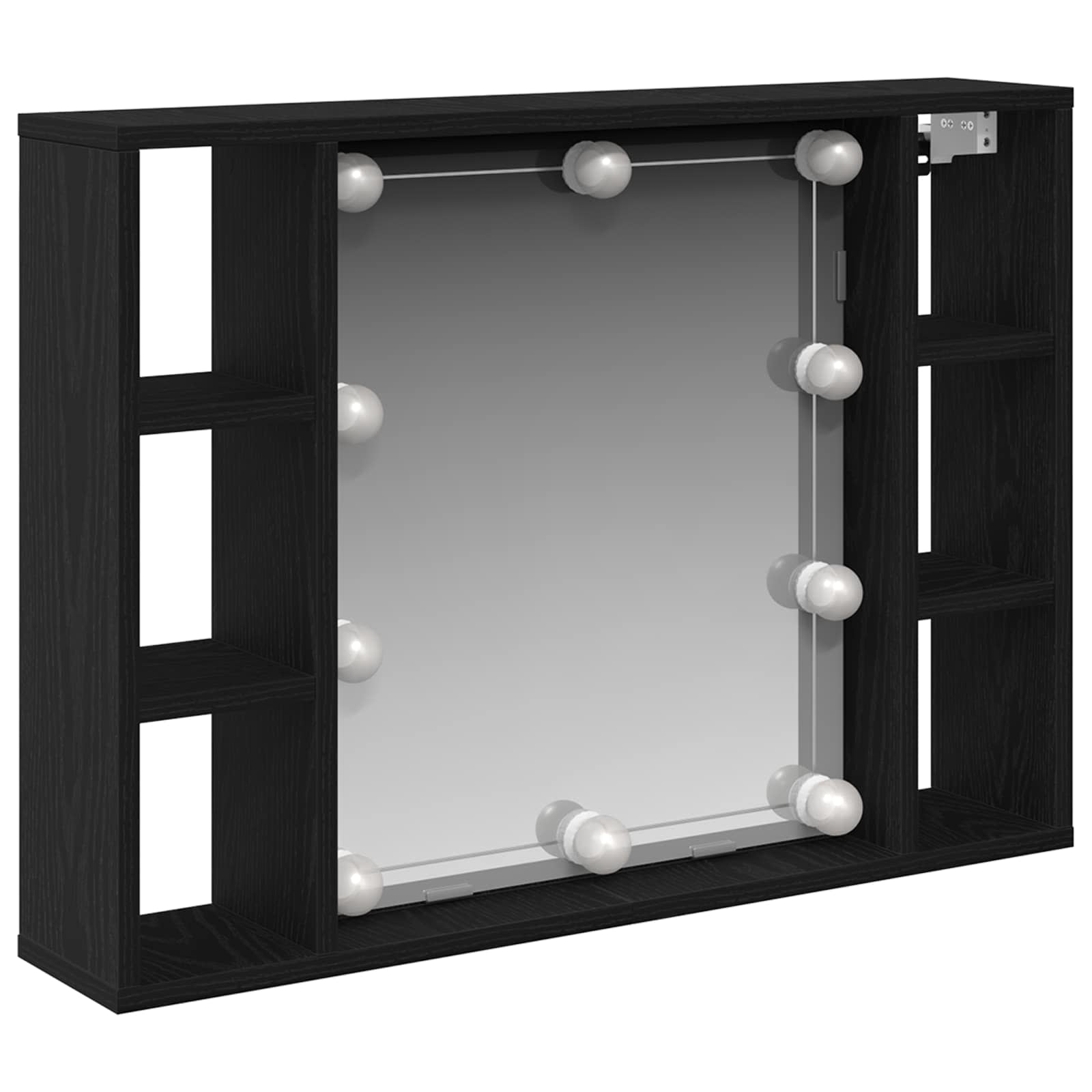 Spiegelschrank Mit LED Badschrank Badspiegel Badezimmer Hängeschrank VidaXL