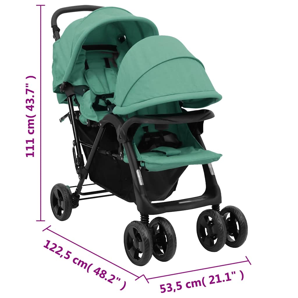 Kinderwagen für 2 Kinder