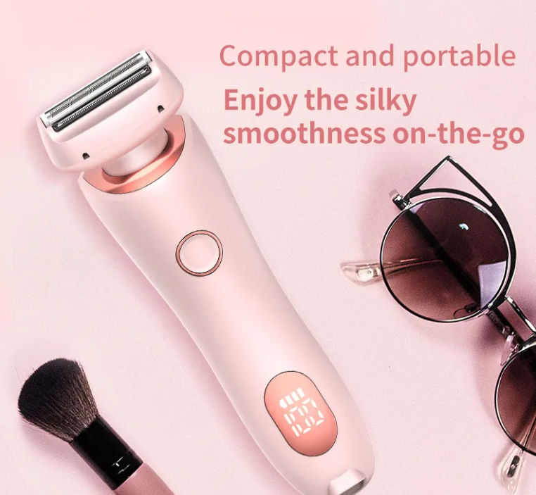 (US-DE Shipping) 2 In 1 Hair Removal Epilator