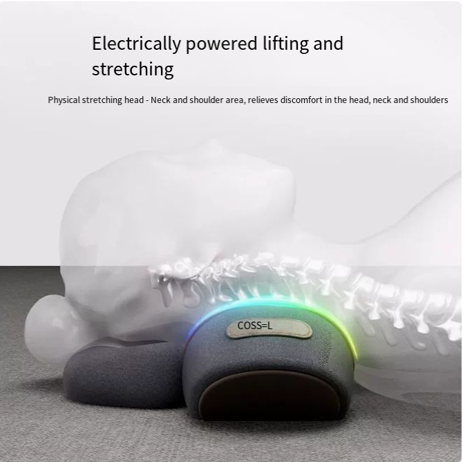 (US-DE Shipping) Heated Cervical Support Pillow for Neck and Spine Relief