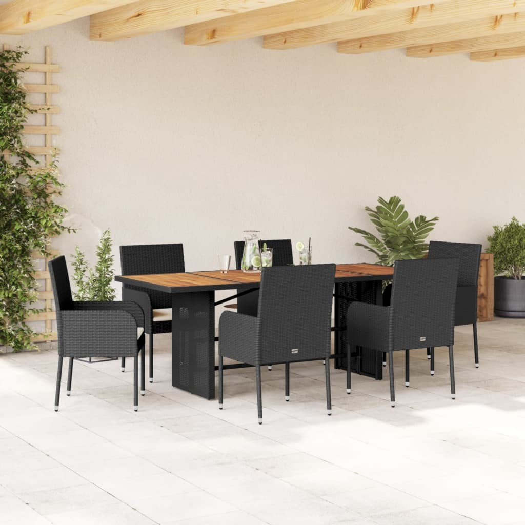 Gartenmöbel Set Essgruppe Sitzgruppe Gartengarnitur Gartenset Poly Rattan VidaXL
