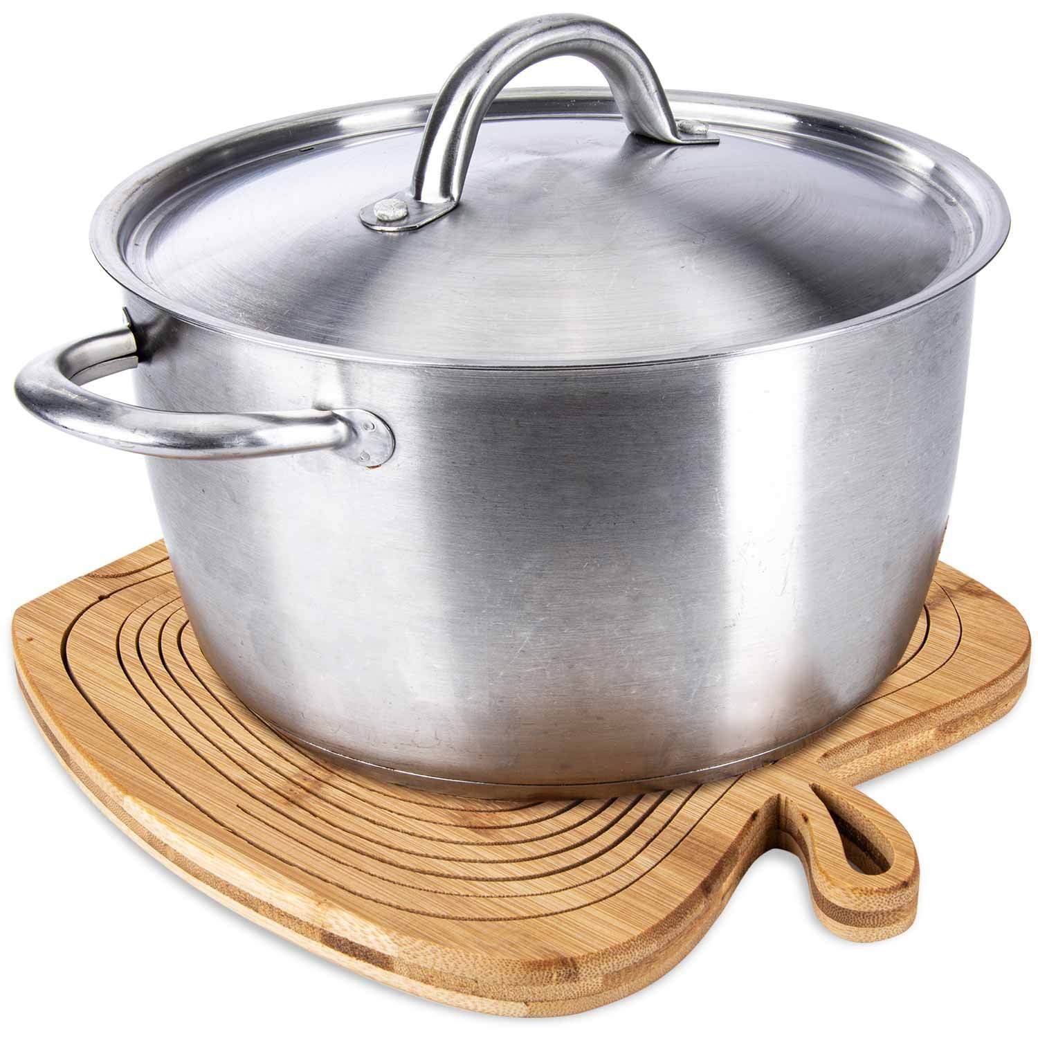 Obstschale Obstkorb Früchtekorb Dekoschale Küche Faltbar Klappbar Bambus Holz