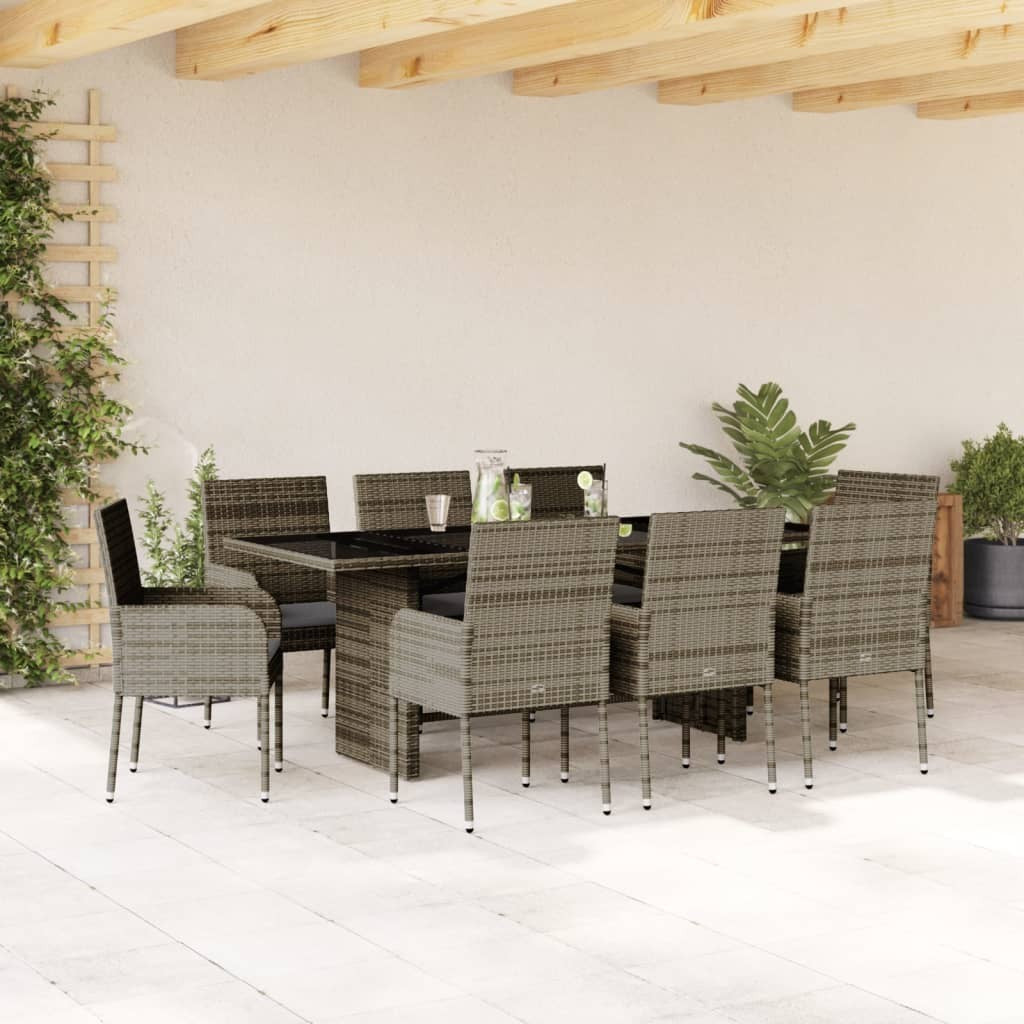 Gartenmöbel Set Essgruppe Sitzgruppe Gartengarnitur Gartenset Poly Rattan VidaXL