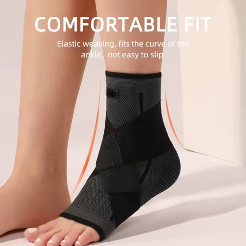 Knöchelbandage Fußgelenk Fußbandage Flexibel Sprunggelenk Fußstütze Bandage