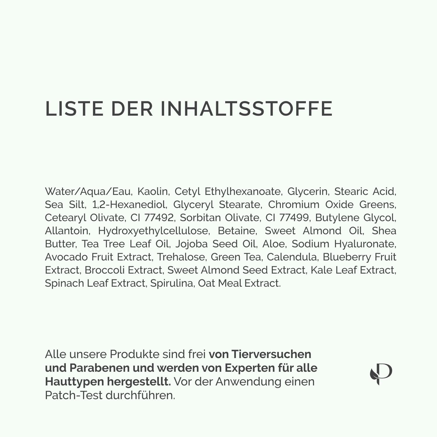 PLANTIFIQUE Koreanische Gesichtsmaske Mit Avocado, Fango & Superfoods 110G - Tonerde Maske Körper Und Gesicht anti Pickel Poren Mitesserentferner - Korean Clay Face & Body Mask
