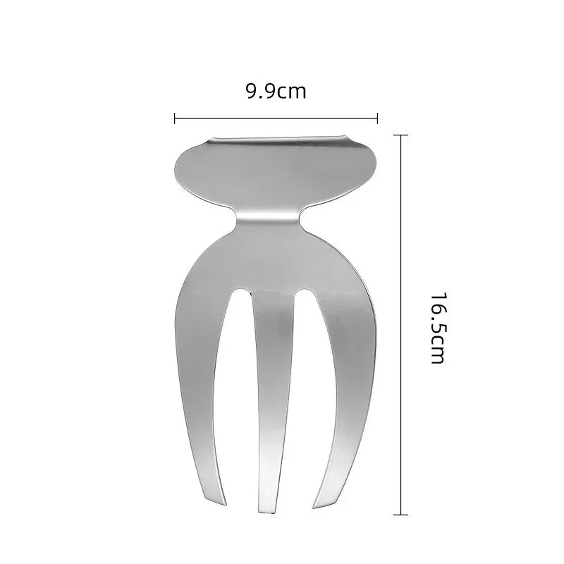 Salad Fork Stainless Steel Cutlery Set Kitchen Ware Cooking Tools Non-Stick Stirring Salad Server Kitchen Tools Accessories