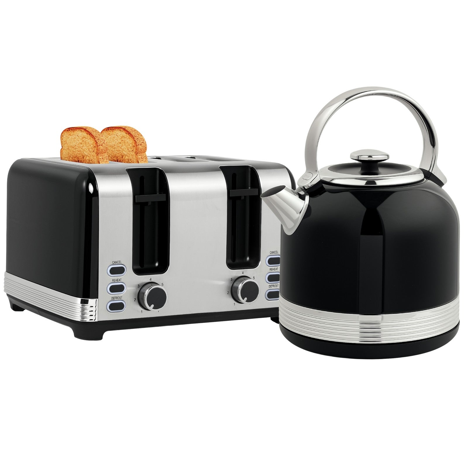 Wasserkocher- Und Toaster-Set, 7 Bräunungsstufe