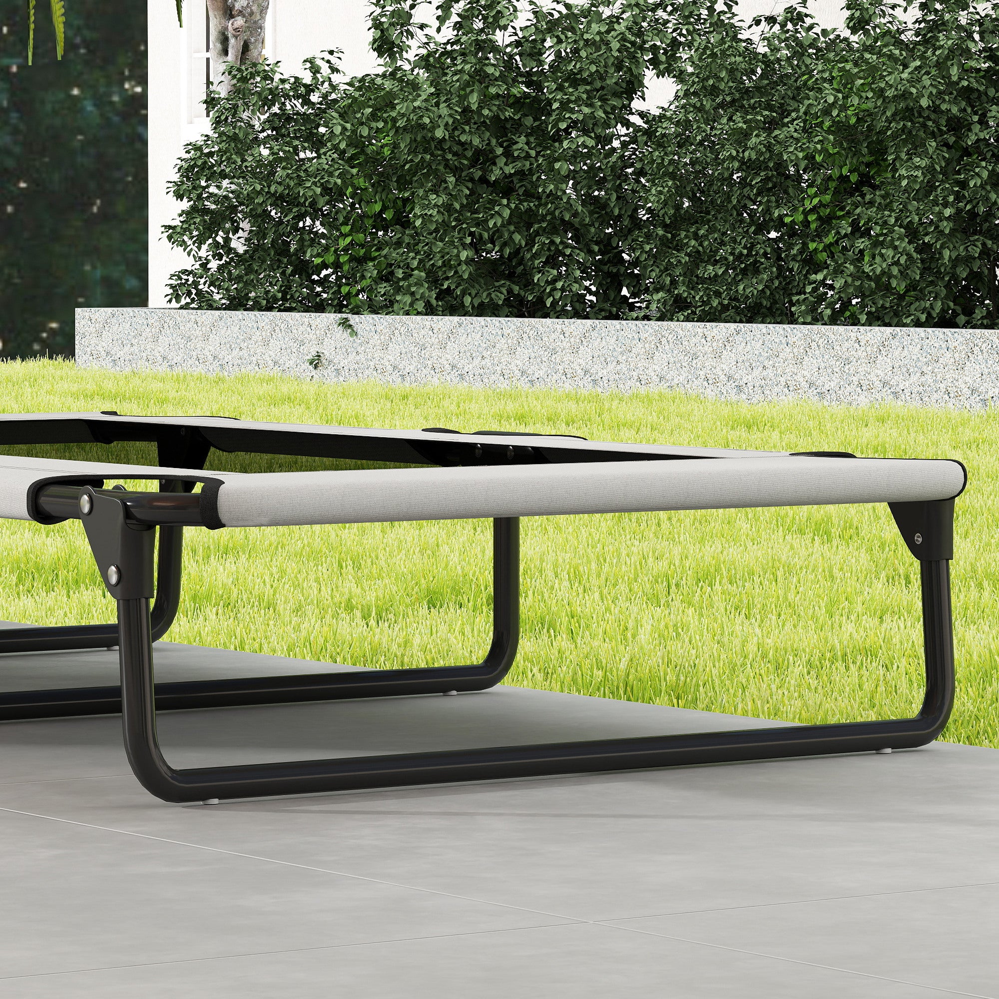Erhöhtes Hundebett Klappbar Haustierbett, Outdoor Hundeliege Mit Netzdesign