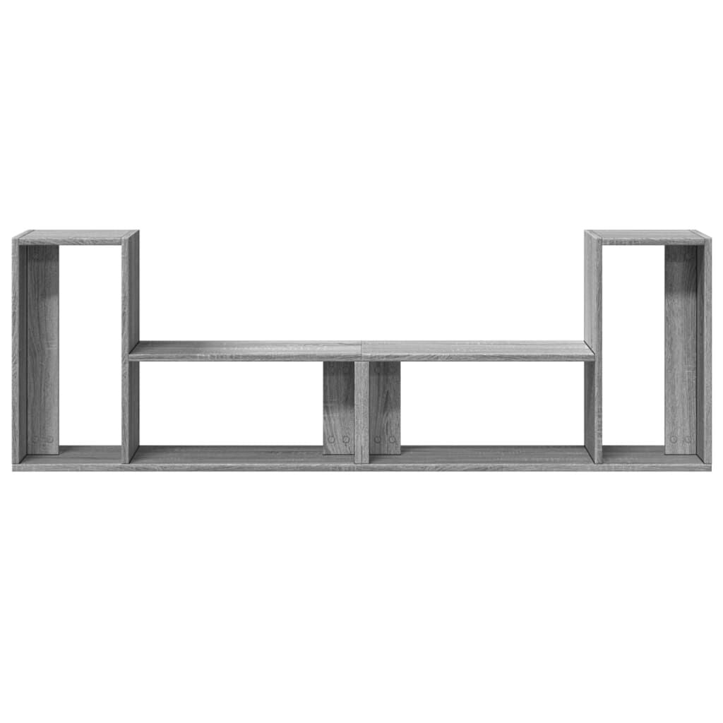 Tv-Schränke 2 Stk. Grau Sonoma 75X30X50 Cm Holzwerkstoff