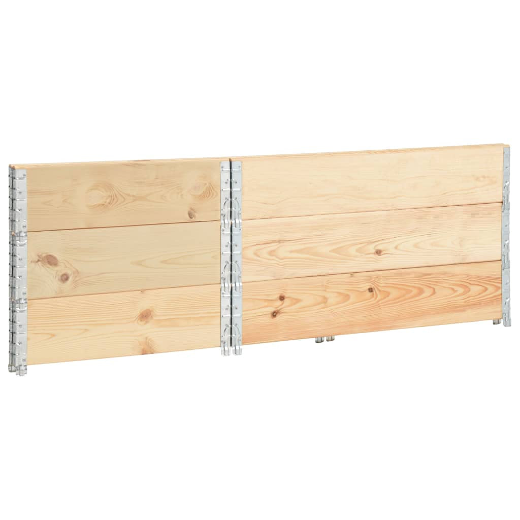 Kiefer Massiv Hochbeet Paletten Pflanzkasten Pflanzbeet Mehrere Auswahl VidaXL