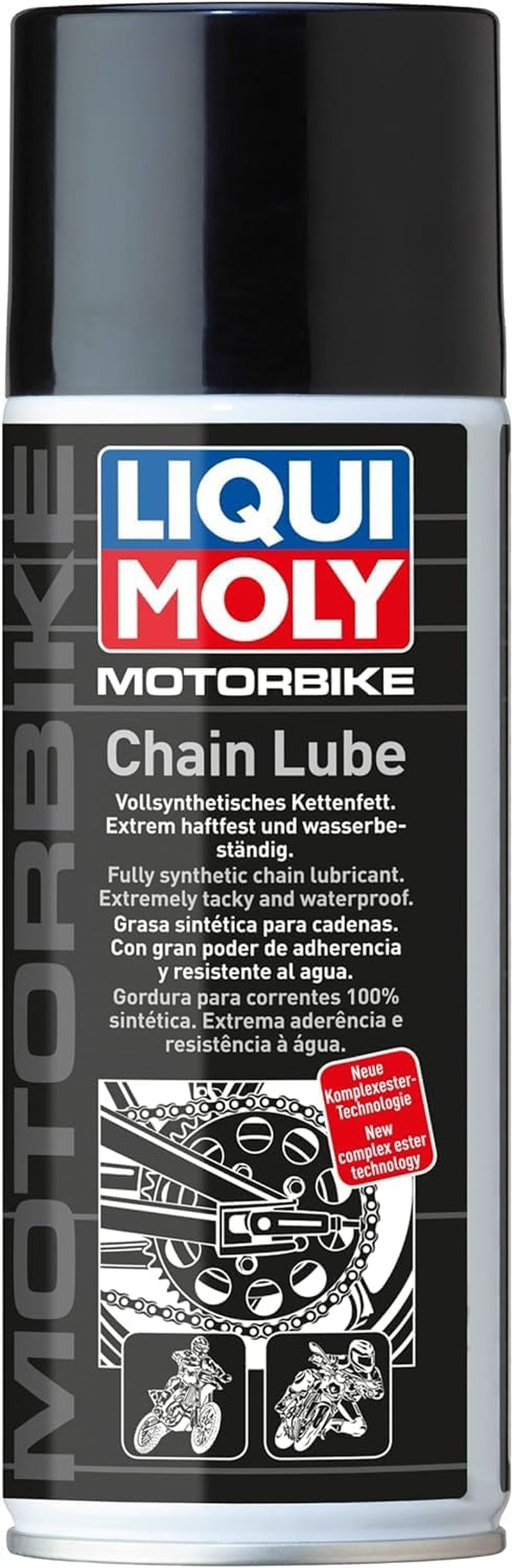 Liqui Moly Motorbike Chain Lube | 400 Ml | Motorrad Kettenschmiermittel | Art.-Nr. 21714