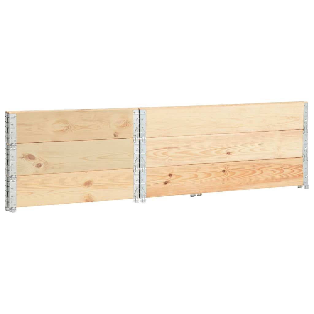 Kiefer Massiv Hochbeet Paletten Pflanzkasten Pflanzbeet Mehrere Auswahl VidaXL