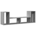 Tv-Schränke 2 Stk. Grau Sonoma 75X30X50 Cm Holzwerkstoff